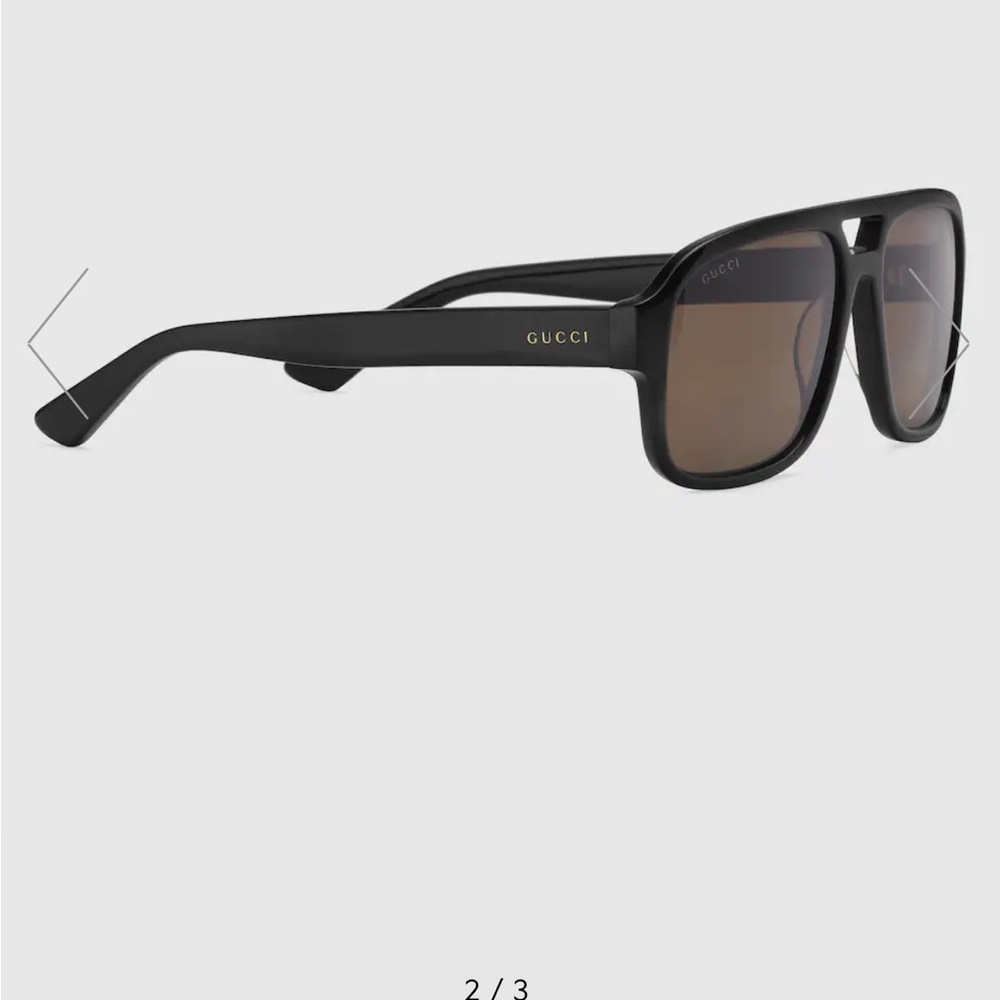 Gucci - Aviator Sunglasses (NAVIGATOR FRAME SUNGLASSES)